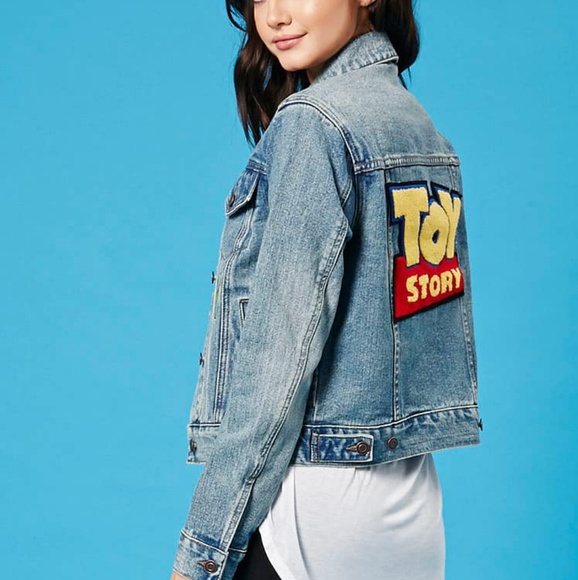 forever 21 toy story denim jacket